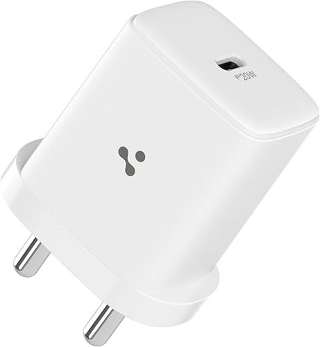 Ambrane 20W [Original] Type C Charger for iPhone 15/15 Plus/15 Pro/15 Pro Max, iPhone 14/14 Pro/14 Pro Max, iPhone 13/12/11 & Others, Specially Design for Apple Product, Fast Charge (Raap i20, White)