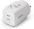 Belkin X Disney, Special Disney 100 Edition, 65W Gan Dual USB-C Pd 3.0 Fast Charger with Pps Technology, Compact Size for Type-C Supported Devices, Laptops – White & Silver