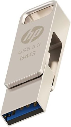 HP x206c 64GB USB 3.2 OTG Flash Drive