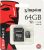 Kingston 64 GB Micro SD Card Class 10