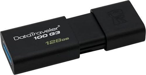 Kingston Data Traveler 100 G3 128GB Utility Pendrive