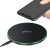 pTron Bullet Wireless WX21 15W Fast Charging Pad with 3A Type-C 1.2 Meter Cable, Compatible with Wireless Charging Enabled Smartphones (Black)