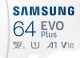 Samsung Evo Plus 64GB Micro SDXC UHS-I Memory Card