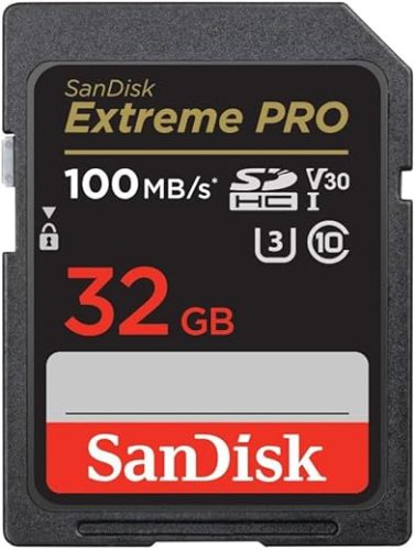 SanDisk Extreme Pro 32GB UHS-1 SDHC Memory Card