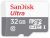 SanDisk Ultra 32GB Micro SDXC UHS-I Class 10 Memory Card (100 MB/s)