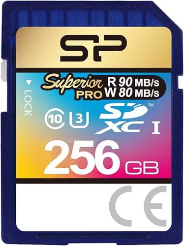 Silicon Power Superior Pro 256GB SDXC Class 10 UHS-I Memory Card