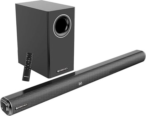 Zebronics Zeb-JukeBar 6000DWS Pro 160W Soundbar with Wireless Subwoofer